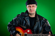 man with a guitar