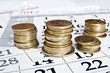 Photo: money calendar money calendar