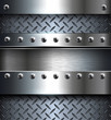 Abstract technology background, metallic