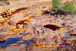 PAISAJE EN LAS MINAS DE RIOTINTO, HUELVA. ANDALUCÍA PAISAJE EN LAS MINAS DE RIOTINTO, HUELVA. ANDALUCÍA