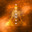 Illustration: Yoga Farbkonzept 2 von 7 - Orange Sexualchakra Yoga Farbkonzept 2 von 7 - Orange Sexualchakra