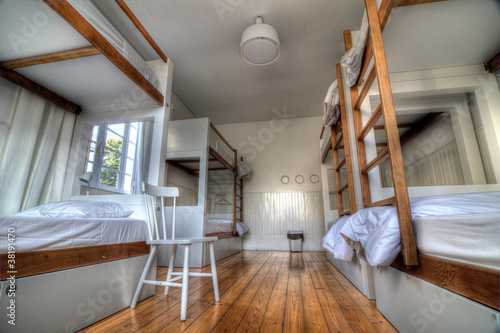 Photo: Bunk Beds in a Hostel Bunk Beds in a Hostel