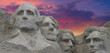 Sunset Colors over Mount Rushmore