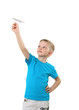 little boy in studio