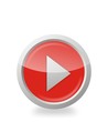 Button Play Red