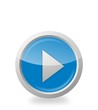 Button Play Blue