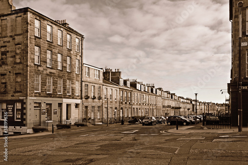 Photo: Panoramic view of Albany Street, Edinburgh Panoramic view of Albany Street, Edinburgh