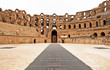 Amphitheater in El Jem, Tunisia