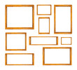 wood frames set wood frames set
