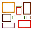 wood frames set wood frames set