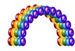 Easter egg color rainbow