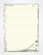 Paper page ink stains and dirt. Paper page ink stains and dirt.