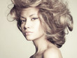 Beautiful woman with magnificent hair Beautiful woman with magnificent hair