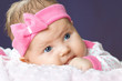 Portrait of very sweet little baby
