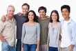 Photo: Smiling group of friends Smiling group of friends