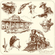 Vector: wild west wild west