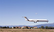 Aereo in atterraggio