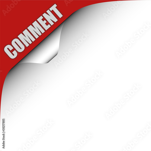 Illustration: Seitenecke rot links COMMENT Seitenecke rot links COMMENT