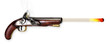 19th Century English Flintlock Pistol.