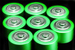 Green  battery power.