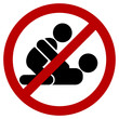 No sex sign!! (red)