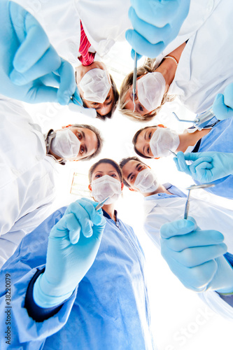 Photo: Group of dentists Group of dentists