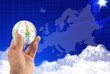 Main et sphere euro