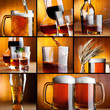 Alcohol drinks collage Alcohol drinks collage