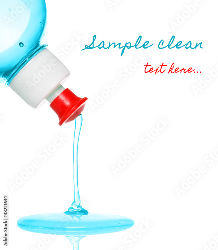 Photo: washing liquid washing liquid