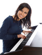 beautiful pianist