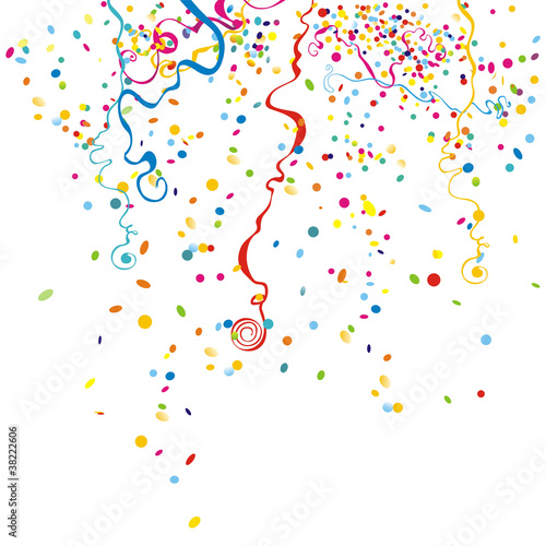 Vector: confetti confetti