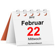 Kalender - 22.02.2012 - Aschermittwoch