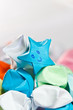 Happy paper stars