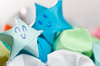 Happy paper stars