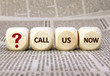 Foto: you have questions? call us now you have questions? call us now
