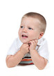Little boy posing with smile Little boy posing with smile