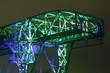 Landschaftspark Nord in Duisburg bei Nacht