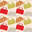 Seamless bags pattern