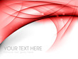 Abstract Red Wave Background