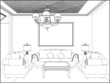 Living Room Vector 09