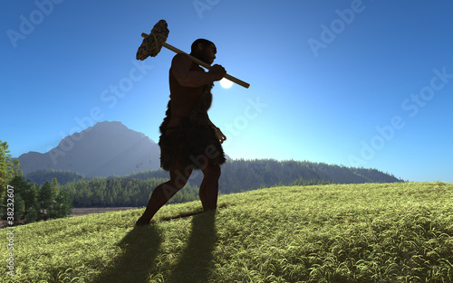Illustration: Ancient people Ancient people