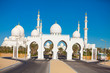 Sheikh Zayed Moschee in Abu Dhabi
