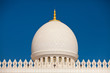 Kuppel der Sheikh Zayed Moschee in Abu Dhabi