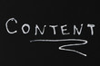 Photo: Content conception text Content conception text