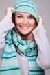 funny winter woman