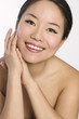 Portrait of Young and Beautiful asian woman.