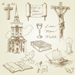 christianity-hand drawn collection