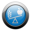 Metallic Orb Button "Nutrition"