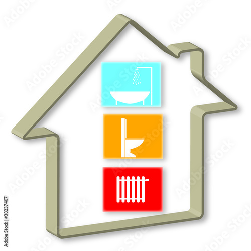 Vector: Haus Klempner Haus Klempner