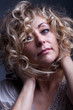 Beautiful mature woman portrait